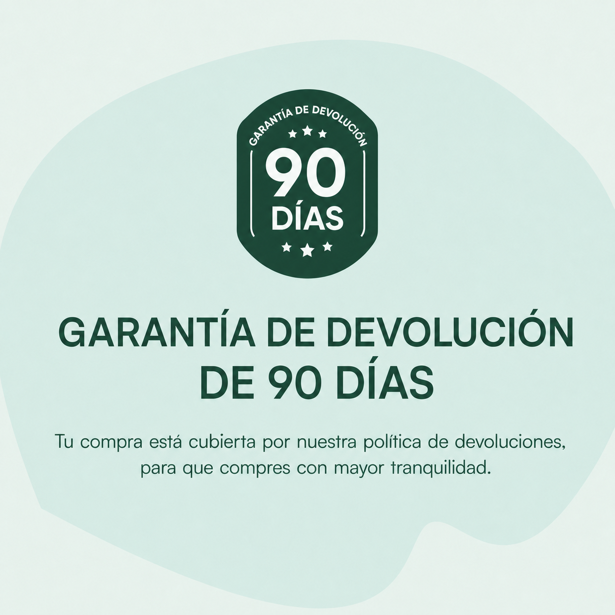 Garantía de 90 días