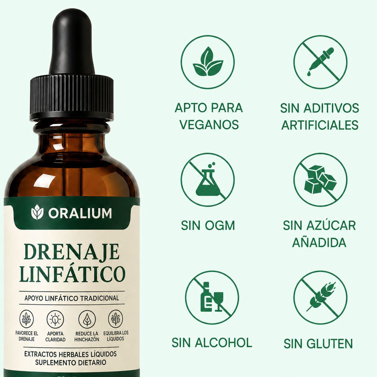 Sin aditivos, apto veganos